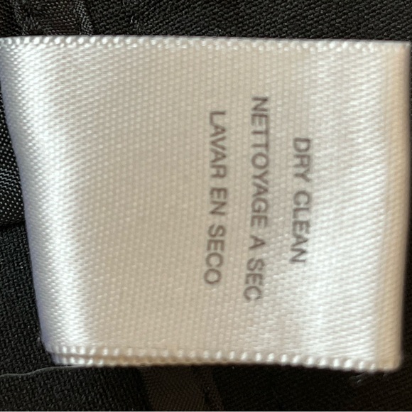 Michael Kors Pants Black Womens Size 8 Grammercy Fit Polyester Blend Stretch - Picture 7 of 10